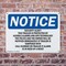 Signmission Security Alert! This Trailer Is Protected OSHA Notice Sign, Plastic, 10in W x 7in L, 2PK OS-2PACK-NS-P-710-L-18268 - alternate 2